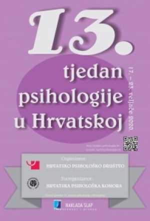 13. Tjedan psihologije u Hrvatskoj - prijavite svoje aktivnosti do 31.1.20.