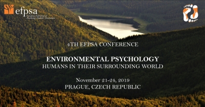 4. EFPSA konferencija - Psihologija okoliša: ljudi u svijetu koji ih okružuje - u Pragu