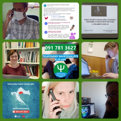 Dru&scaron;tvo psihologa Sisačko-moslavačke županije  u pandemiji COVID-19