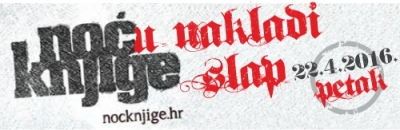 Noć knjige i u Nakladi Slap