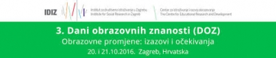 3. Dani obrazovnih znanosti - u Zagrebu