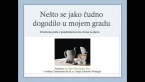 Ne&scaron;to se jako čudno dogodilo u mojem gradu! - knjiga za djecu od 3 do 8 godina o pandemiji korona virusa