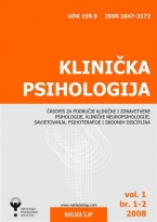 Klinička psihologija - objavljen novi broj