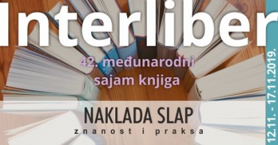 Naklada Slap na Interliberu - posjetite Paviljon 5, štand 9e