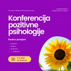 Konferencija pozitivne psihologije - u Zagrebu - 17.3.26.