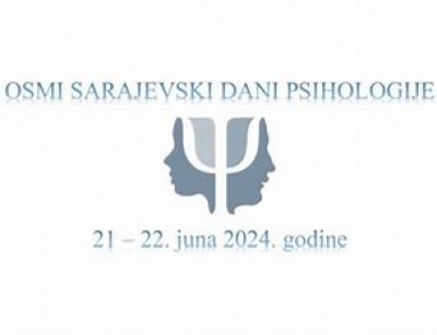 VIII. sarajevski dani psihologije - produljen rok za dostavu sažetaka