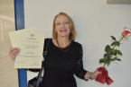 Dr Meri Tadinac - dobitnica godi&scaron;nje nagrade Filozofskog fakulteta