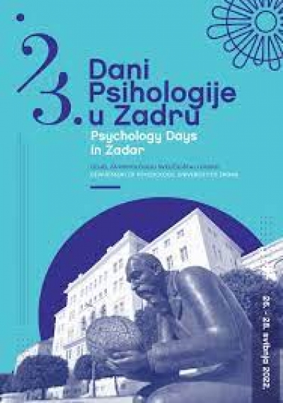 23. Dani psihologije u Zadru - donosimo program skupa