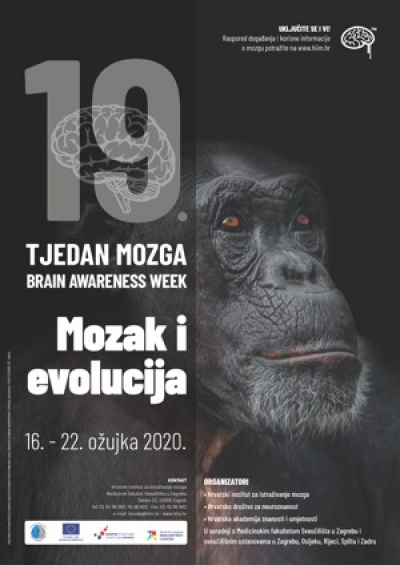 19. Tjedan mozga (Brain Awareness) u Hrvatskoj