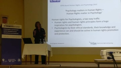 O 25GKHP, ljudskim pravima i socijalnoj pravednosti - na stranicama EFPA-e