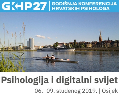 27. godišnja konferencija hrvatskih psihologa - Osijek 2019