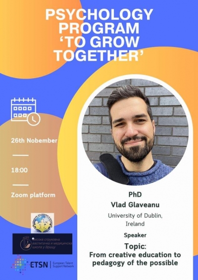 Međunarodni simpozij - Od kreativnog obrazovanja do pedagogije mogućeg - 26.11.24.