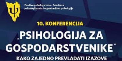 10. konferencija "Psihologija za gospodarstvenike" - u 14. Tjednu psihologije