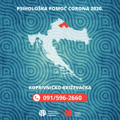 Telefon za psihološku pomoć u Koprivničko-križevačkoj županiji