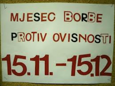 Mjesec borbe protiv ovisnosti - uključite se!
