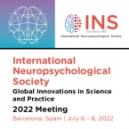 Međunarodno društvo za neuropsihologiju (INS) - kongres u Barceloni - obavijest