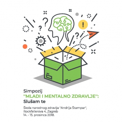 Mladi i mentalno zdravlje - simpozij 14. i 15.12.2018. u Zagrebu