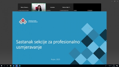 Sekcija za profesionalno usmjeravanje - sastanak 16.9.25.